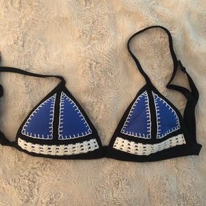 Authentic Triangl swimwear bikini top size small